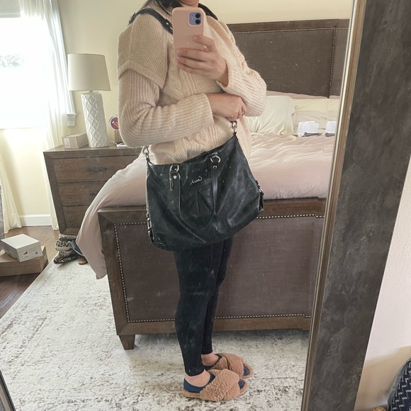 Black Coach Leather Handbag - Picture 5 of 5